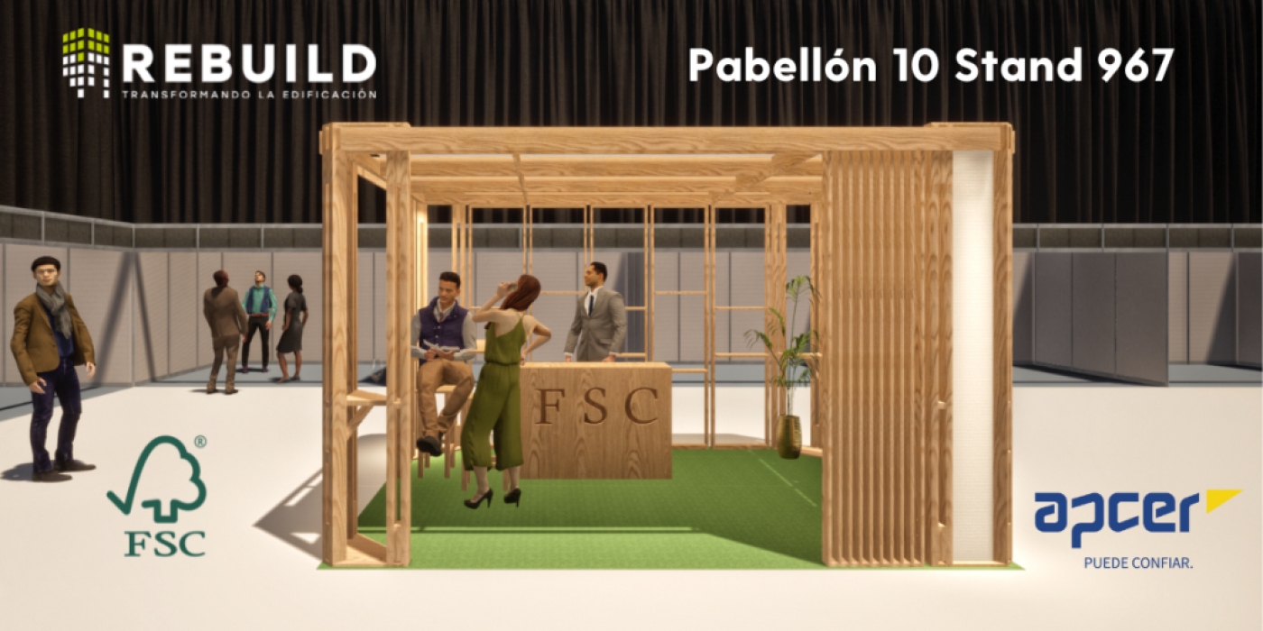 APCER presente en REBUILD Madrid 2023, con FSC® España | 28 al 30 de marzo