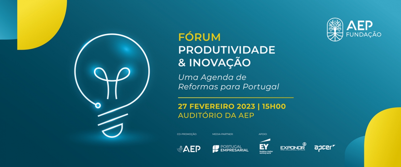 APCER apoia o Fórum Produtividade &amp; Inovação | 27 fevereiro, Auditório da AEP