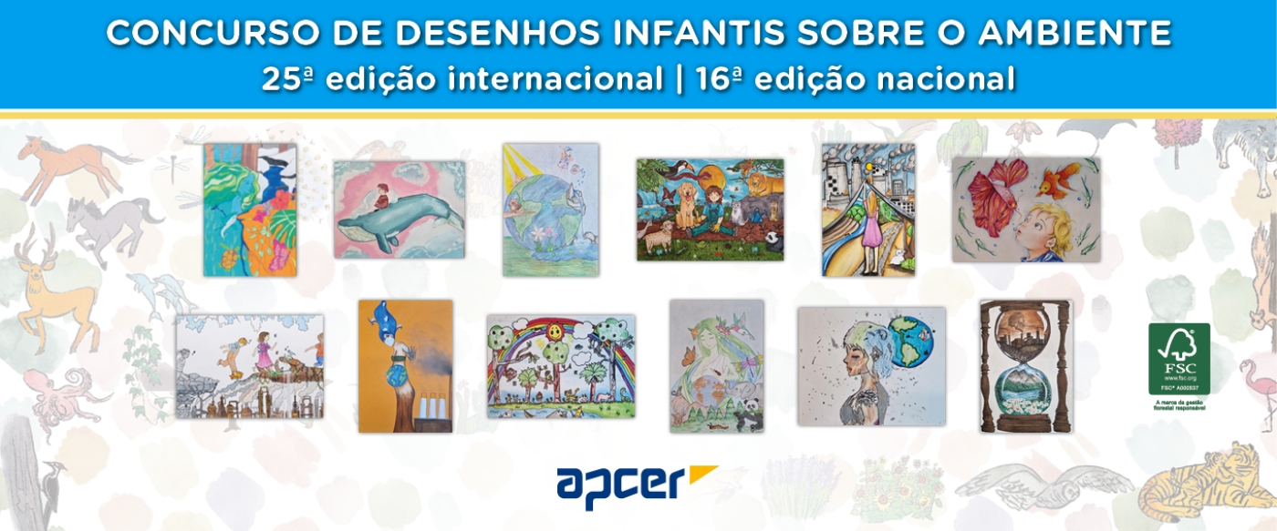Resultados do 25º Concurso Internacional e do 16º Concurso Nacional de Desenhos Infantis sobre o Ambiente