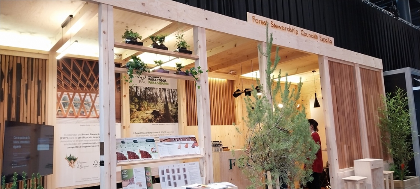 Primeira certificação FSC® de Projeto para um stand modular em Espanha!
